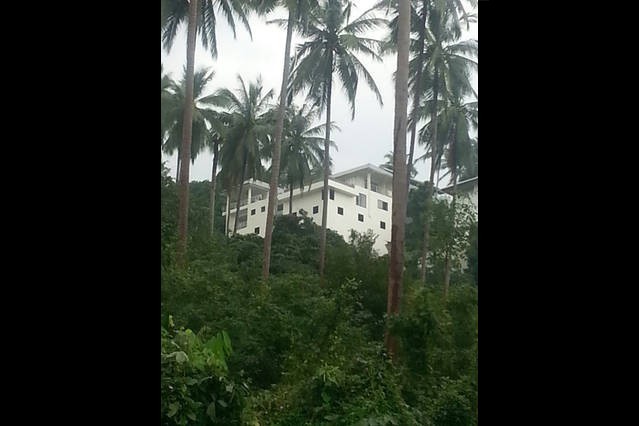 studio vacation rentals view of the villa from the bottom of the residence